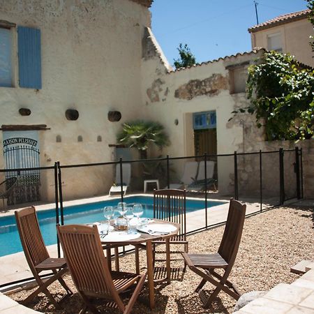 Cuxac-dʼAude Maison Pelissier Bed And Breakfast With Sweeming Pool מראה חיצוני תמונה